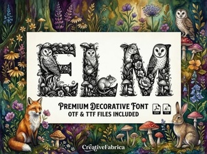 Elm Font: Creative Design Ideas & Web Projects