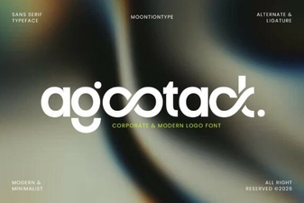 Agootack Font: Creative Design Possibilities
