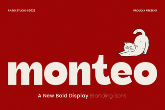 Introducing Monteo Font for Modern Design