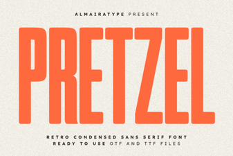 Introducing the Pretzel Font for Design Projects
